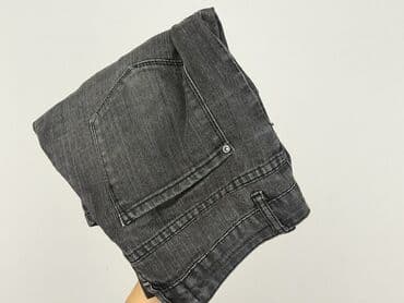 szare szerokie jeansy: Janina, Jeansy damskie, rozmiar S — 5