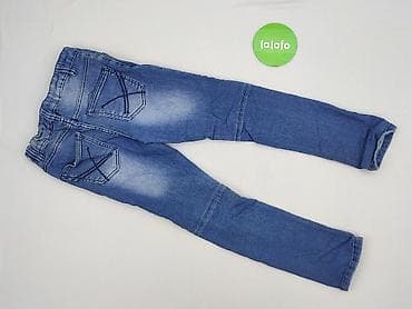 spodnie canda: Spodnie jeansowe, Y.F.K., 10 lat, 140, stan - Bardzo dobry — 3