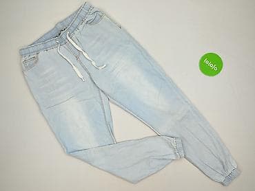 jeansy jogger: Jeansy damskie, rozmiar L — 2
