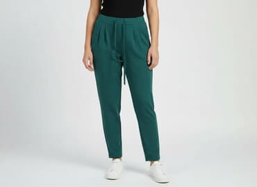 ubrania eko: Spodnie materiałowe damskie, rozmiar XL — 1