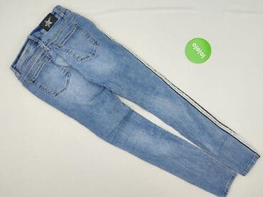 balanciaga klapki: DENIM JEANS, Jeansy damskie, rozmiar XS — 3