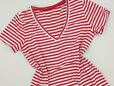t shirt w czerwone paski: Футболка жіноча, розмір S — 2