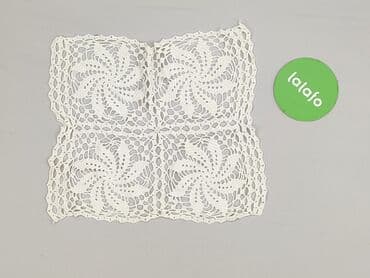 Dywany: Serwetka 30 x 30, kolor - Biały, stan - Idealny — 2