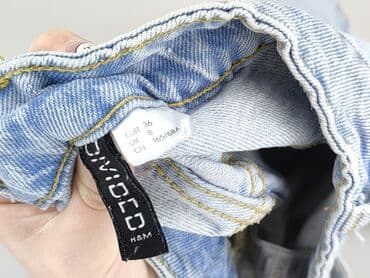 woskowane spodnie z wysokim stanem h m: H&M Divided, Джинси жіночі, розмір S — 4