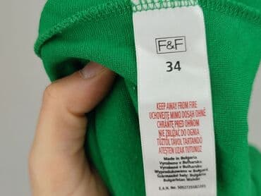 szmaragdowa bluzki damskie: F&F, Bluzka damska, rozmiar XS — 5