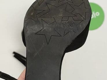 sandały na obcasie: Sandały damskie, rozmiar 38 — 6