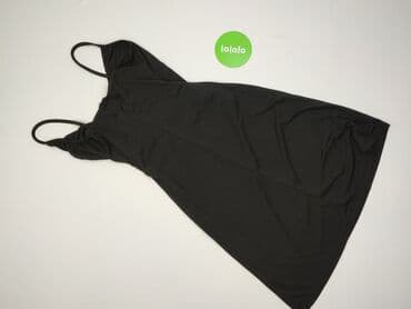 czarną sukienka na ramiączkach h m: H&M, Sukienka damska, rozmiar S — 4