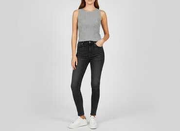 bluzki prazkowane: Wybierz, Top damski, rozmiar XS — 6