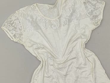 bluzki z koronką plus size: T-shirt damski, rozmiar S — 2