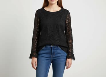 koronkowy top pod marynarkę: The White Company, Bluzka damska, rozmiar L — 7