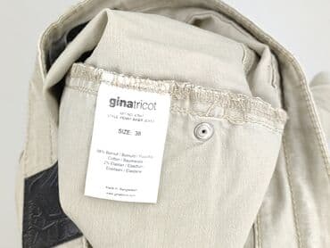 jeansy z asymetrycznym zapieciem: Gina Tricot, Spodnie cargo damskie, rozmiar M — 5