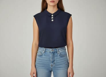 mohito marynarka niebieska: Mohito, Bluzka damska, rozmiar M — 1