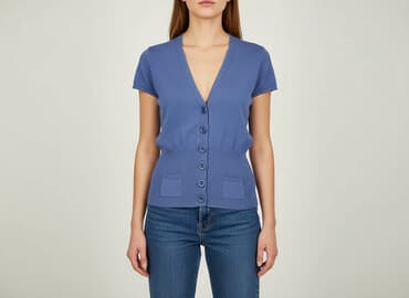 kurt cobain sweter w paski: Greenpoint, Kardigan damski, rozmiar L — 6