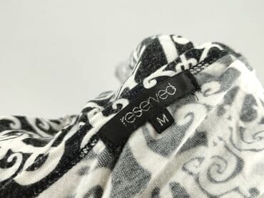 reserved czarna sukienka z bufiastymi rękawami: Reserved, Sukienka damska, rozmiar M — 5