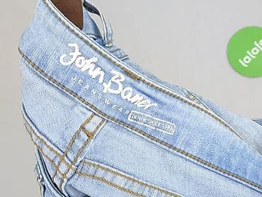 jeansy wysoki stan: John Baner, Szorty damskie, rozmiar M — 4