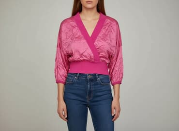 bluzki damskie kimono: Bluzka damska, rozmiar M — 6