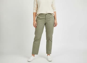 spodnie cargo damskie new yorker: Designer`s, Spodnie materiałowe damskie, rozmiar XL — 6