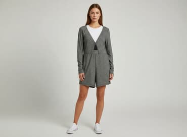 kombinezon brokatowy damski: Kombinezon damski, rozmiar M — 6