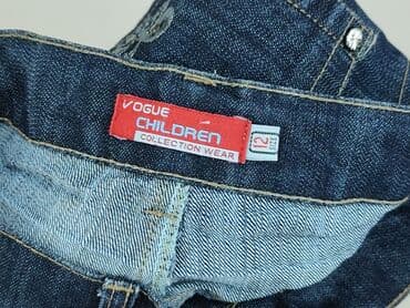top z wbudowanym stanikiem: Spodnie jeansowe, 12 lat, 152, stan - Bardzo dobry — 4