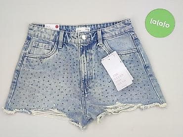 spodenki jeansowe pull bear: Szorty damskie, rozmiar S — 2