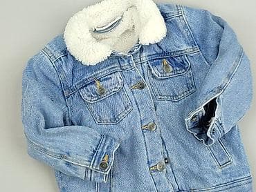 tanie cargo: Dziecięca kurtka jeansowa, 2-3 lat, 92-98 cm, stan - Idealny — 1