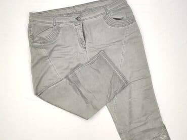 czarne jeansy lee damskie: Gina Benotti, Material trousers for women, size 4XL (EU 48) — 1
