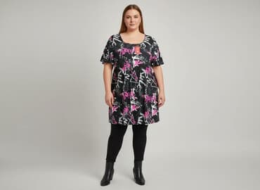 rick and morty ubrania: Romwe, Sukienka damska, rozmiar 4XL — 1