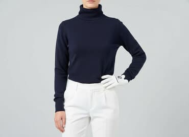 golfy z wiskozy: H&M, Golf damski, rozmiar XS — 8