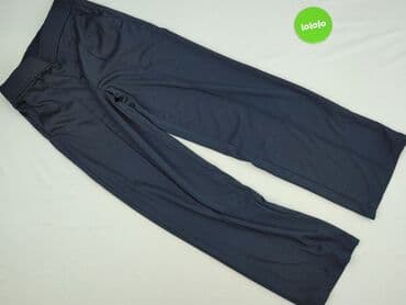 Material trousers for women, size L (EU 40) — 2