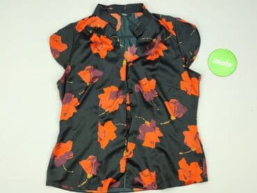 bluzki czarne plus size: Women's blouse, size L (EU 40) — 2