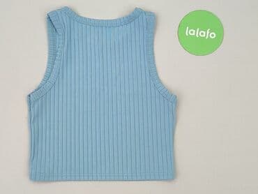 koszulka z prazkowanej dzianiny: Top damski, rozmiar S — 3