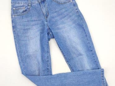 czarne spodnie damskie stradivarius: Jeansy damskie, rozmiar M — 1