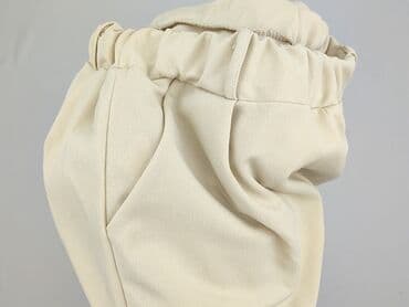 kremowe jeansy damskie: Spodnie materiałowe damskie, rozmiar S — 5