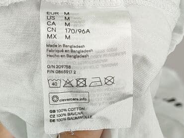 c a bluzki basic: H&M, T-shirt damski, rozmiar M — 5