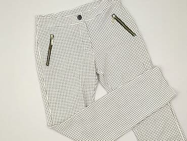 eleganckie sukienki z gipiury: Material trousers for women, size S (EU 36) — 1