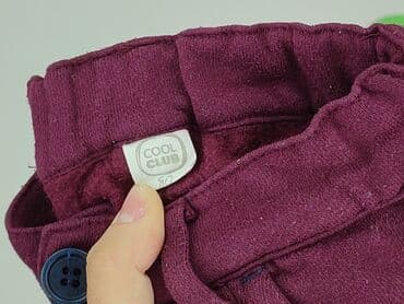 buty zimowe bartek: Niemowlęce spodnie materiałowe, 9-12 miesięcy, 74-80 cm, Cool Club, stan - Bardzo dobry — 4