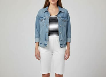 buty zimowe na szeroką stopę: Janina, Spodnie 3/4 damskie, rozmiar M — 6