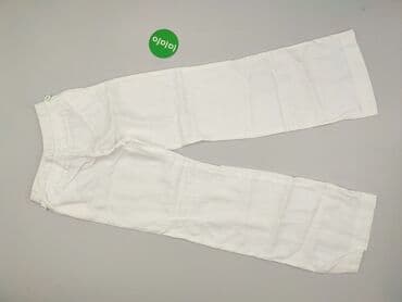białe spodnie damskie materiałowe: Spodnie materiałowe damskie, rozmiar S — 3