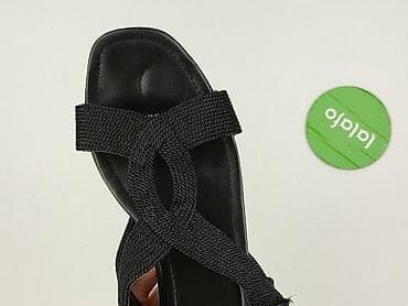 czerwone sandaly plaskie: Sinsay, Sandały damskie, rozmiar 41 — 6