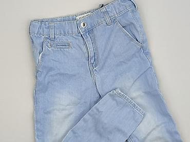 cubus basic t shirt: Spodnie jeansowe, Reserved, 4-5 lat, 110, stan - Bardzo dobry — 1