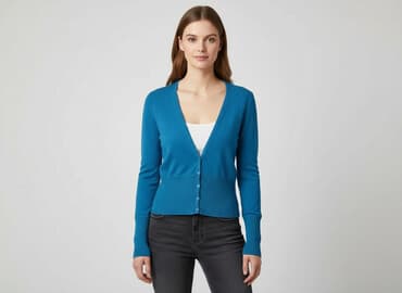 narzutka kardigan: Reserved, Kardigan damski, rozmiar L — 7