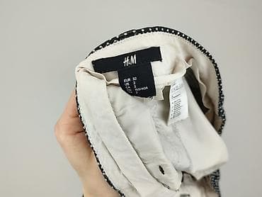 piżamy c: H&M, Spodnie materiałowe damskie, rozmiar 2XS — 4