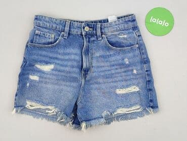 białe spodenki damskie sinsay: Denim, Szorty damskie, rozmiar S — 2