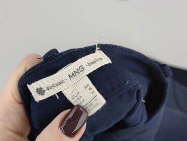 mohito marynarka niebieska: Spodnie materiałowe damskie, S — 4