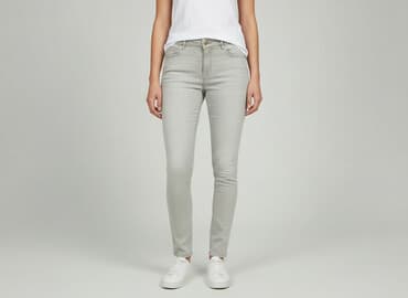 jeansy slim damskie zara: Zara, Jeansy damskie, rozmiar M — 6