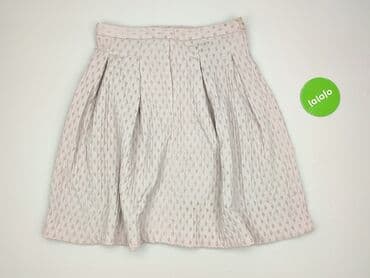 plisowane spódnice srebrne: H&M, Spódnica damska, rozmiar L — 3