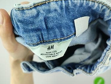 spodnice hm: Spodnie jeansowe, H&M, 12 lat, 146, stan - Idealny — 4