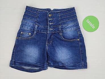 jeansy oversize: Szorty damskie, rozmiar M — 2