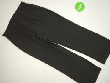 Women: Material trousers for women, size 2XL (EU 44) — 3