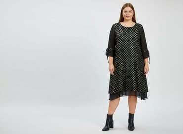 sukienki dla mamy pana młodego duże rozmiary: Sukienka damska, rozmiar 5XL — 1